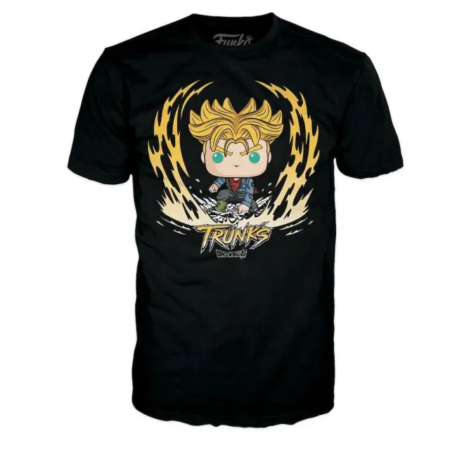 Funko POP® Dragon Ball Super Trunks T-Shirt- Black (L) 3