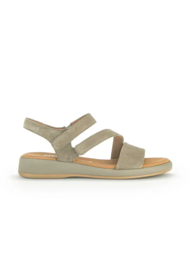 Gabor Πέδιλα Γυναικείο δέρμα Nubuck Γκρί GAB/22733N 11-SCHILF 3