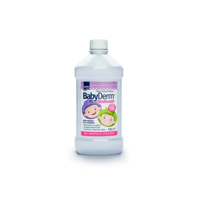 InterMed Unidept Kids Fluo Max Παιδικό Στοματικό Διάλυμα 1,5L