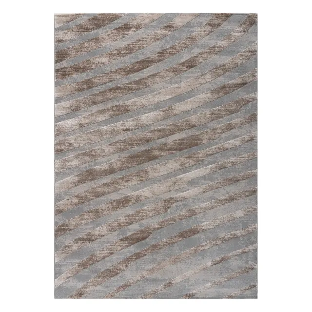 Χαλί 165x230 Beauty Home Zenia Art 9438 Μπεζ-Γκρι P.P.Heat Set-Shrink Polyester