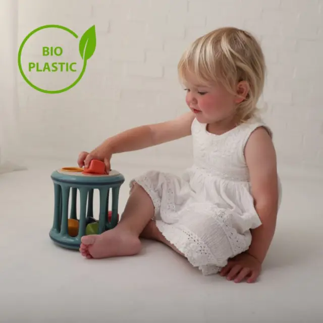 Tolo Toys: Κύλινδρος με σχήματα-κουδουνίστρες από βιοδιασπώμενο πλαστικό (12+ μηνών) TL-76007 2