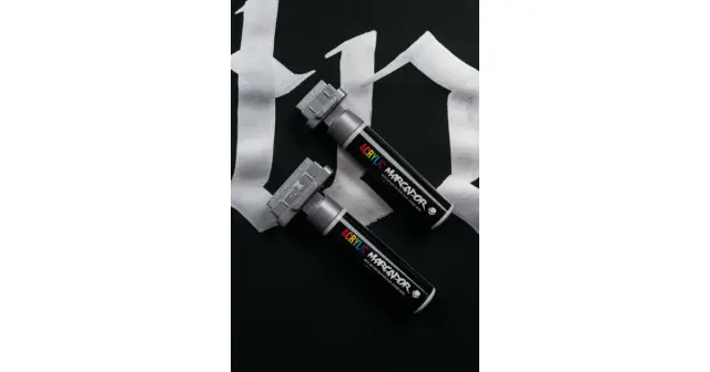 MTN ACRYLIC MARCADOR 30 Silver 2