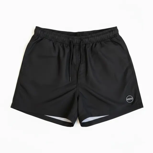 Losan Ανδρικό Μαγιό Shorts Μονόχρωμο Μαύρο 2