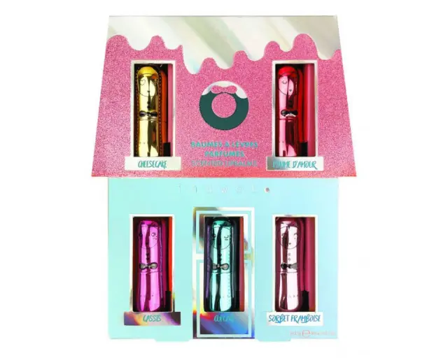 INUWET HOUSE OF WINTERLAND 2023 5 LIP BALMS 17.5GR