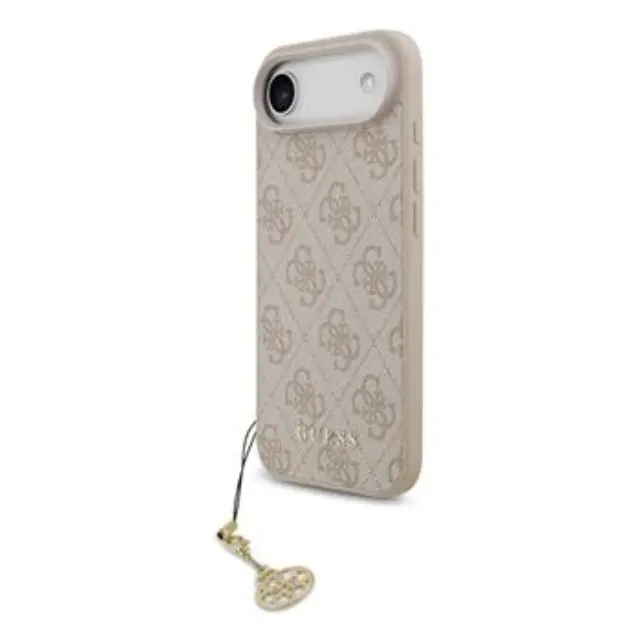 Guess 4G Charm MagSafe Case for iPhone Air Tone on Tone Pink