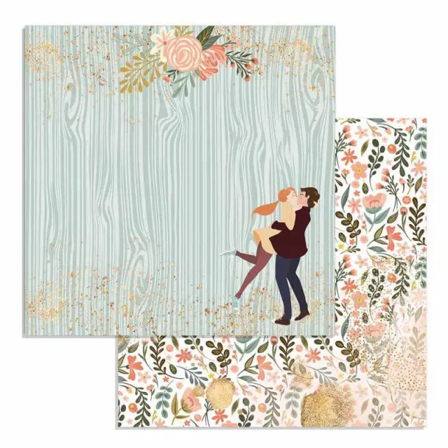 Χαρτί Scrapbooking Stamperia Διπλής Όψης - Lovers - 31x30cm