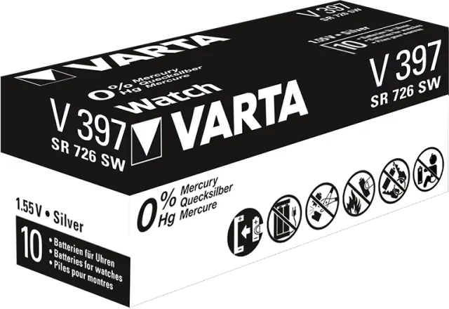 Varta Ρολογιού V397 (1τμχ) 01.007.0004 2
