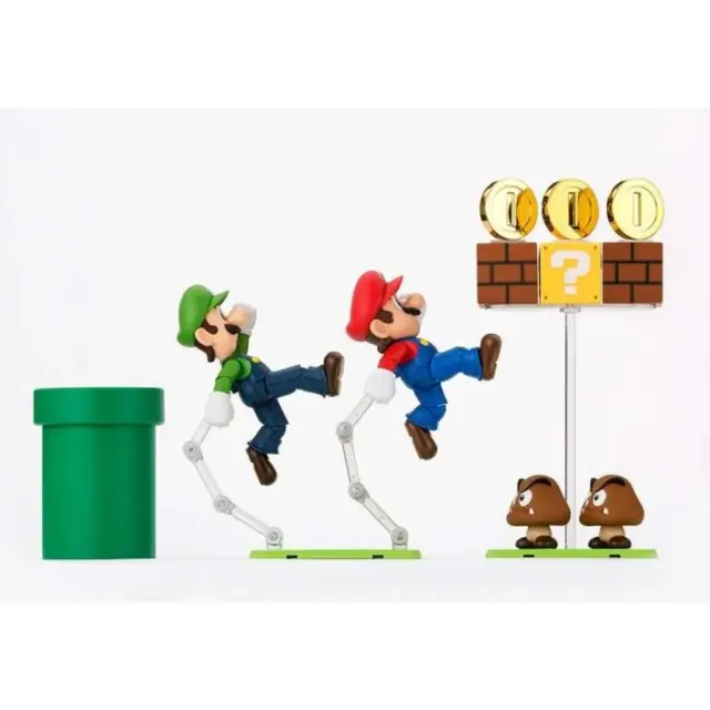 Super Mario Playset S.H.Figuarts Συλλεκτικό Σετ Φιγούρων + Αξεσουάρ Nintendo 3