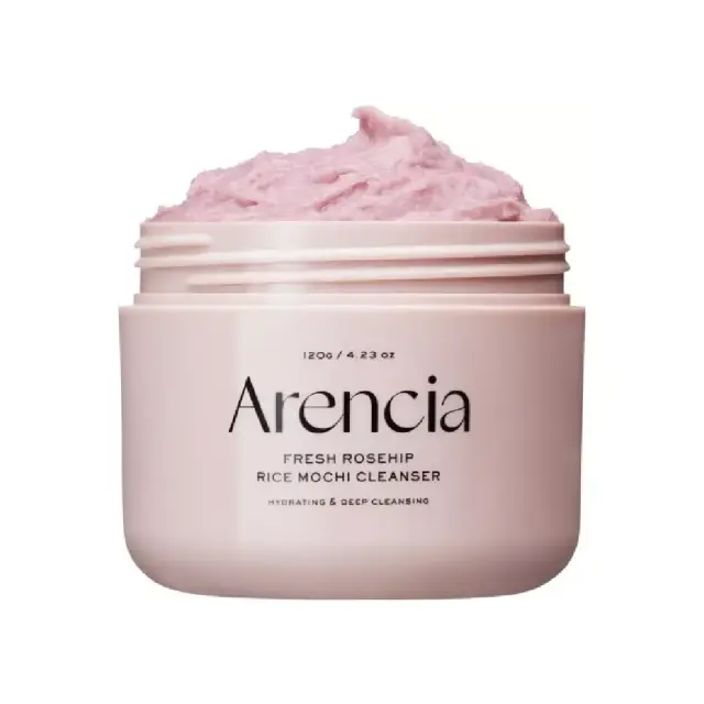 Arencia Fresh Rosehip Rice Mochi Face Cleanser, Καθαριστικό για το Θαμπό, Ξηρό ή Ευαίσθητο δέρμα 120gr