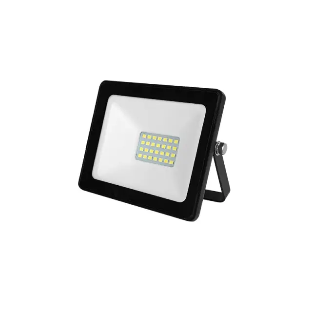 Aca Light LED SMD ΠΡΟΒΟΛΕΑΣ 230V AC 20W ΠΡΑΣΙΝΟ IP66 ΜΑΥΡΟ