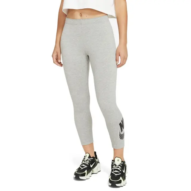 Nike Sportswear Club Training Γυναικείο Cropped ΚολάνCK3967-063 Γκρι - S