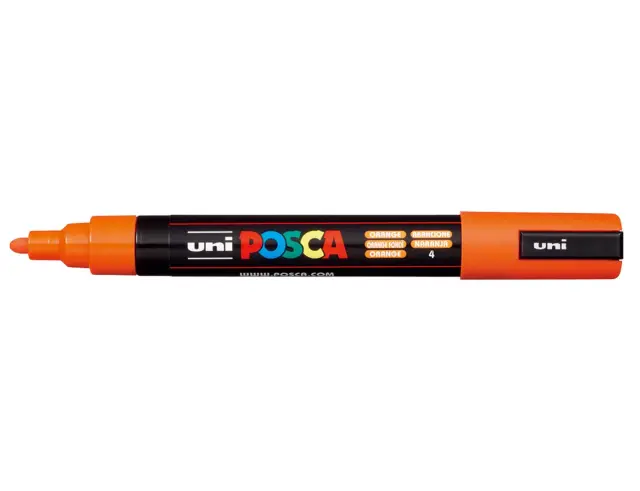 Μαρκαδόροι Σχεδίου Uni Posca PC-5M Medium με πάχος μύτης 1.8-2.5mm - 4 τεμάχιαPC-5M/4P A 3