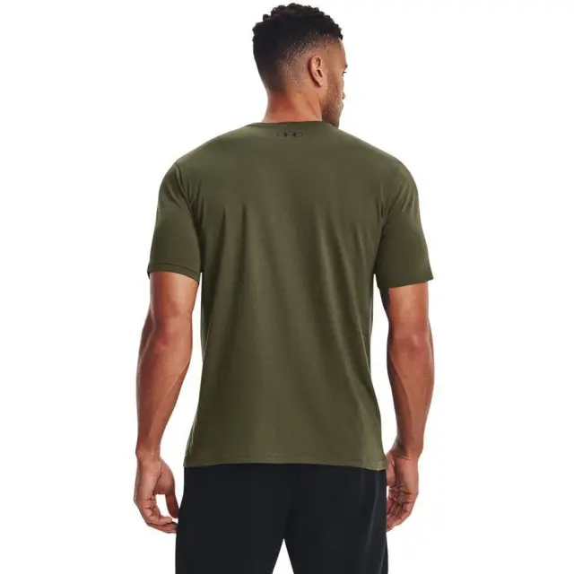 Under Armour Sportstyle Left Chest T-Shirt (1326799-390) - Λαδί 3