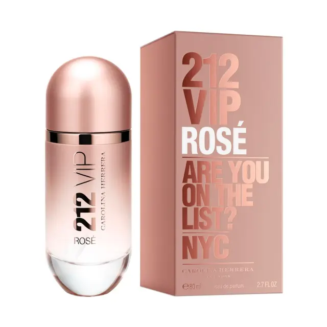 Carolina Herrera 212 VIP Rose Eau De Parfum Γυναικείο Άρωμα 80ml
