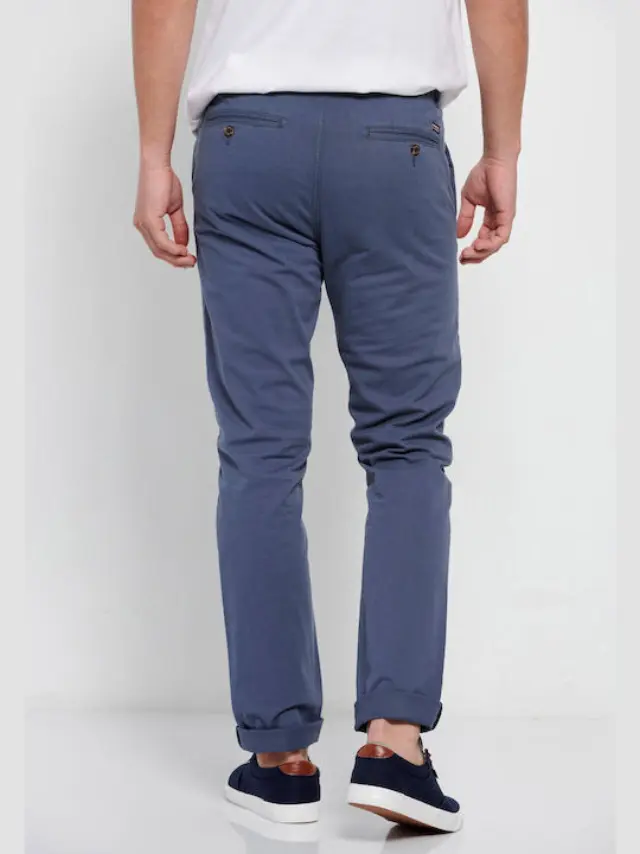 Funky Buddha Chino Pants China Blue FBM007-001-02 2