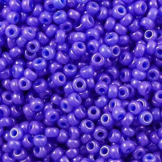 Χάντρα Miyuki Round Rocailles 8/0 - 1477 - Opaque Purple ~25gr