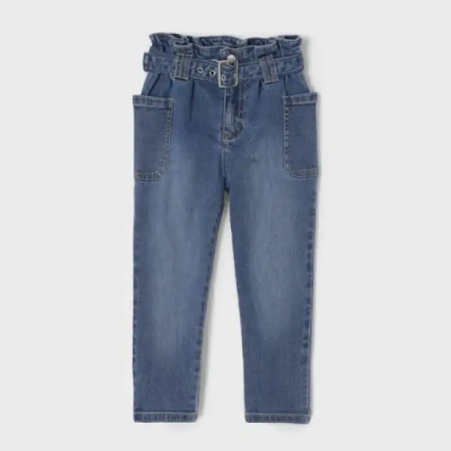 Baby 6 μηνών έως 4 ετών Παντελόνι slouchy fit ECOFRIENDS Τζιν ανοιχτό