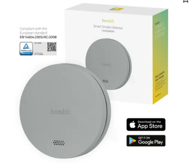 Hombl- Smart Smoke Detector Grey