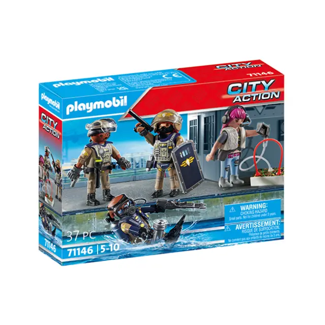 Playmobil City Action Ομάδα Ειδικών Δυνάμεων (71146)