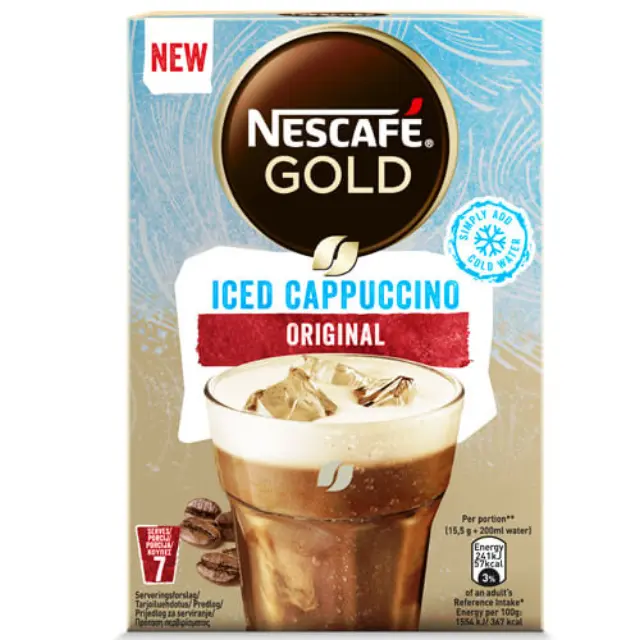 Nescafe Στιγμιαίος Καφές Gold Iced Cappuccino 7x15.5g
