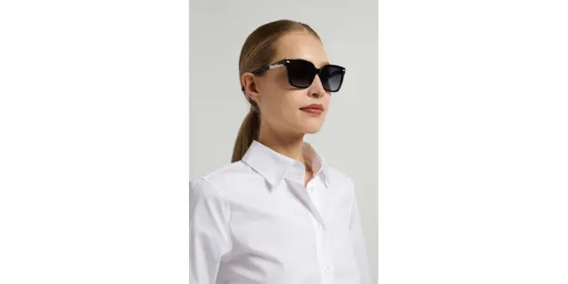 Carolina Herrera Unisex Γυαλιά Ηλίου με Μαύρο Σκελετό και Μαύρο Φακό HER 0361/S 2TB/HA 2