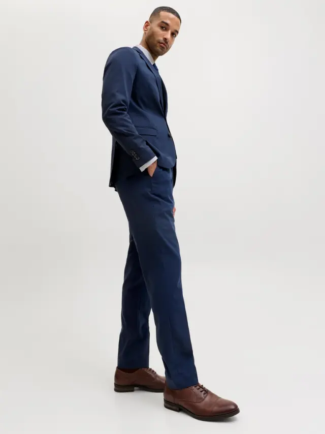 JPRFRANCO TROUSER NOOS Dark Navy 3