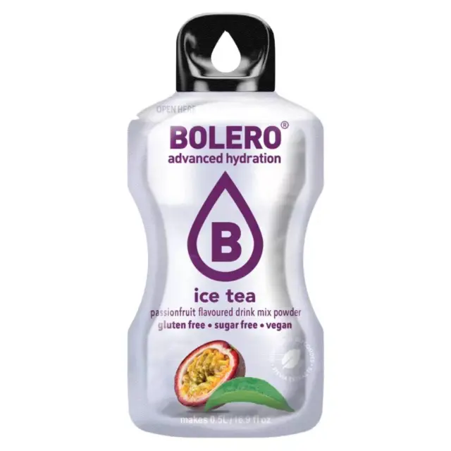 Bolero Stick Ice Tea Passion Fruit Τσάι Σε Σκόνη 12x3gr