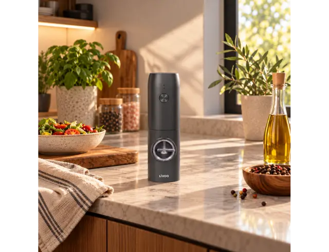 Ηλεκτρικός Μύλος Μπαχαρικών Livoo GS160 με ισχύ 25W και χωρητικότητα 70ml GS160