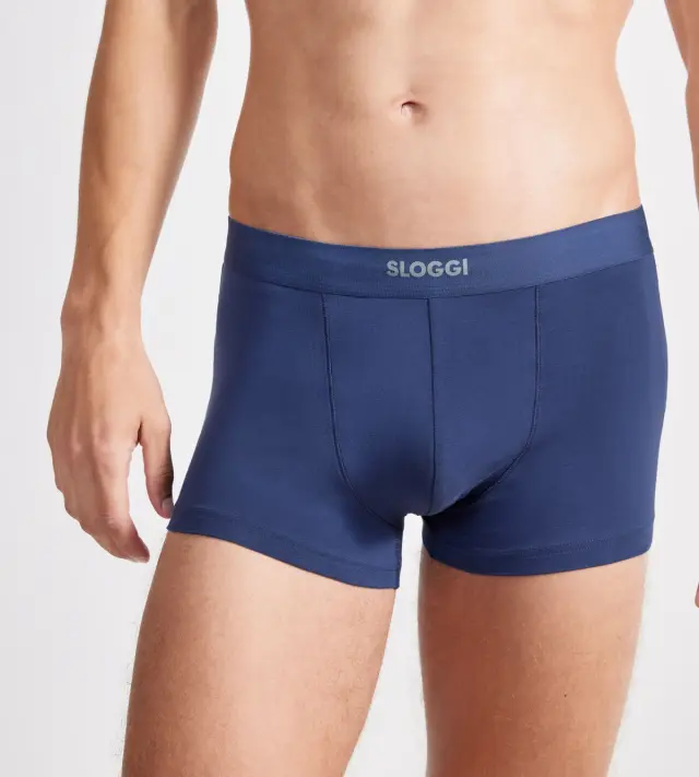 Sloggi Men Μπόξερ Ever Ease Hipster Μπλε 2-Pack 3