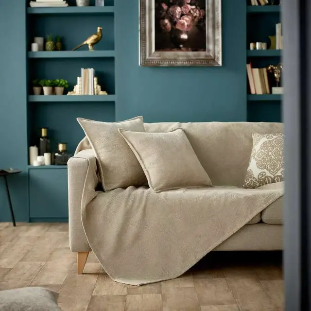 ΡΙΧΤΑΡΙ ΠΟΛΥΘΡΟΝΑΣ NIMBUS 180X180 BEIGE GOFIS HOME