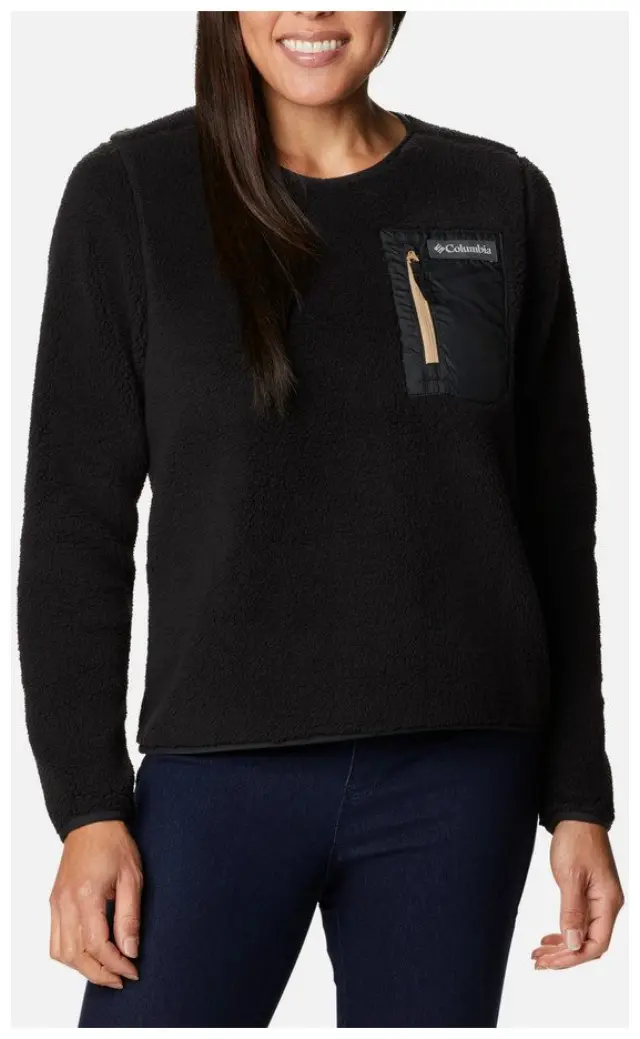 West Bend Black Γυναικεία Μπλούζα Fleece Columbia - 1958653-010 - M