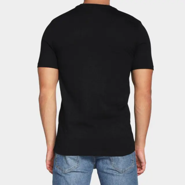 Fila - Ανδρικές Κοντομάνικες Φανέλες Brod FAM0083-83227 Μαύρο/Γκρι - M 2