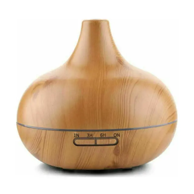 Andowl Συσκευή για Αρωματοθεραπεία Ultrasonic Diffuser Q-T63 400ml - LIGHT WOOD