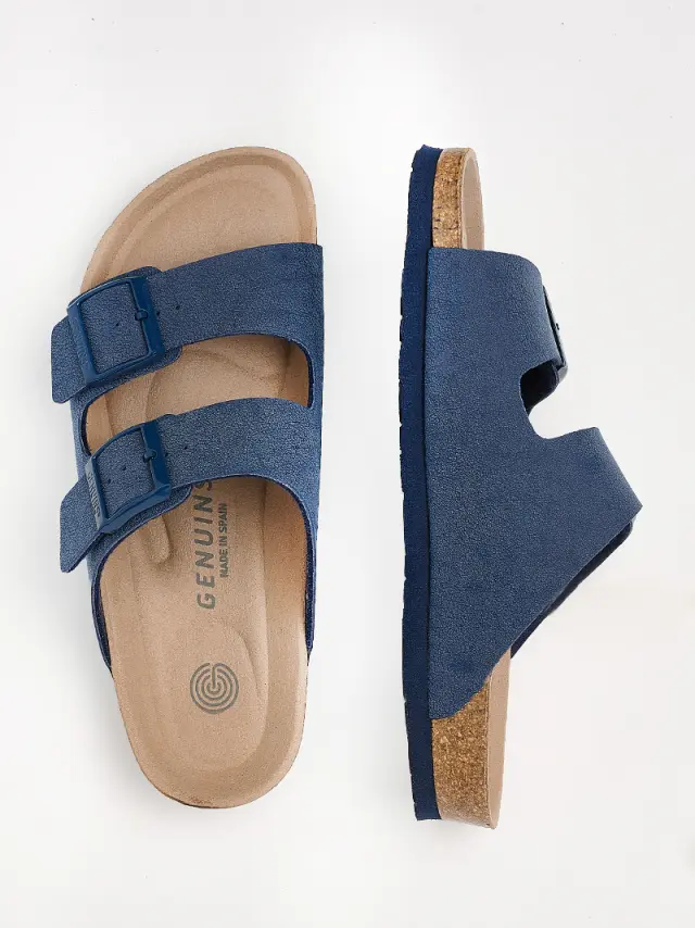 Genuins Πέδιλα Unisex PETA vegan Μπλέ GEN/HAWAII VEGAN NAVY 3