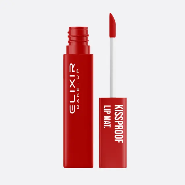 Elixir Kissproof Lip Mat 002-Love red