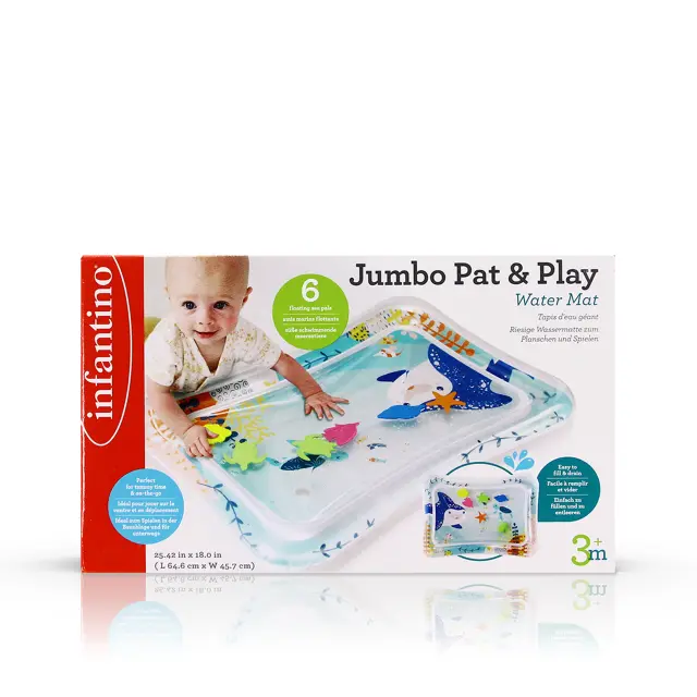 INFANTINO Jumbo Pat & Play Water Mat, Ocean