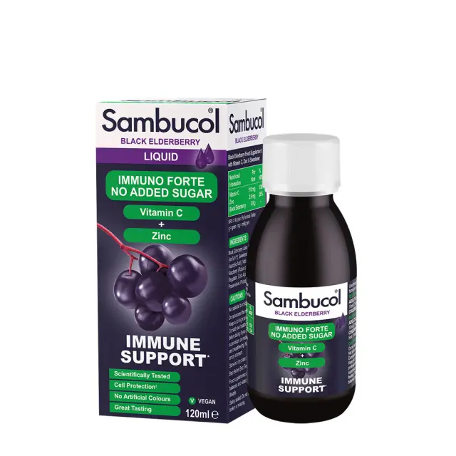Sambucol Immuno Forte No Added Sugar Liquid