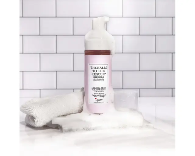 THEBALM TO THE RESCUE MORINGA TREE FOAMING FACE CLEANSER 160ML - THE BALM 3