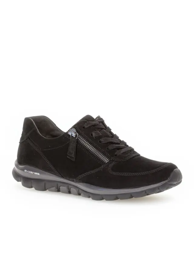 Gabor Sneakers Γυναικείο δέρμα Nubuck Μαύρο GAB/76968 47-SCHWARZ - 36 2
