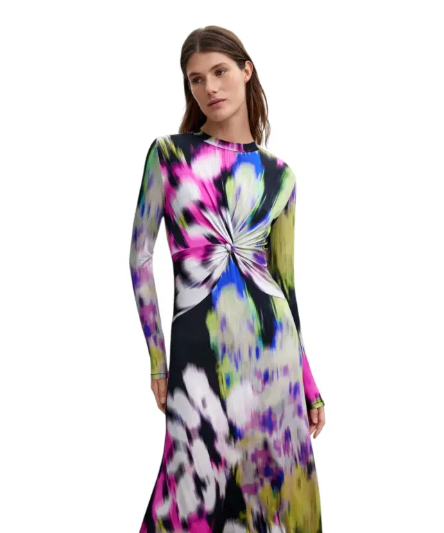 Desigual - Γυναικείο Φόρεμα Marina 26WWVK09-9019 Πολύχρωμο 3