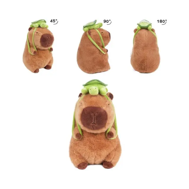 Λούτρινο Καπιμπάρα 22cm - Stuffed Capybara 072066 2