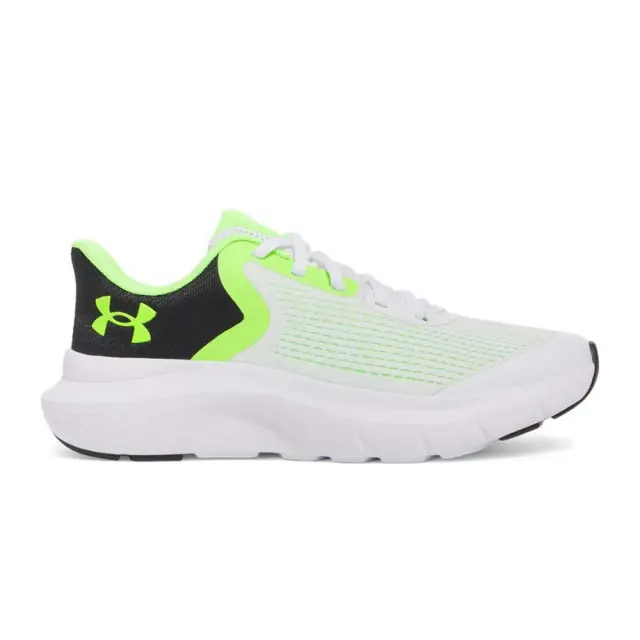 Under Armour Boy's Charged Rogue 5 (GS) Άσπρο - Πράσινο 3028269-100 (Under Armour)