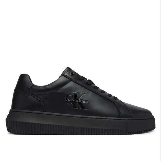 Ανδρικά Δερμάτινα Sneakers Calvin Klein YM0YM01317-0GT Μαύρα Μαύρο - 42