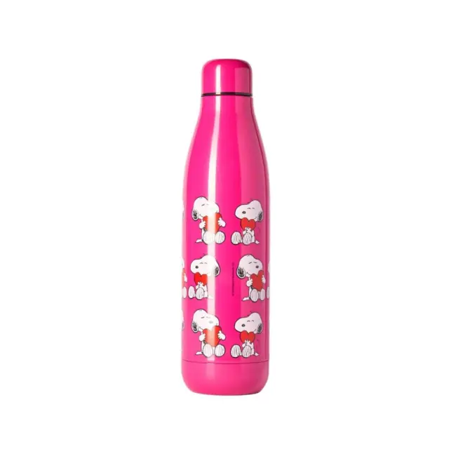 Quy Cup Ανοξείδωτο μπουκάλι (θερμός) Peanuts 500ml: Snoopy Love