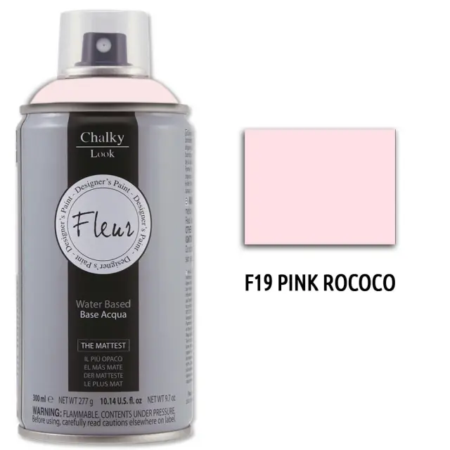 Fleur Σπρέι Κιμωλίας F19 Pink Rococo - 300ml