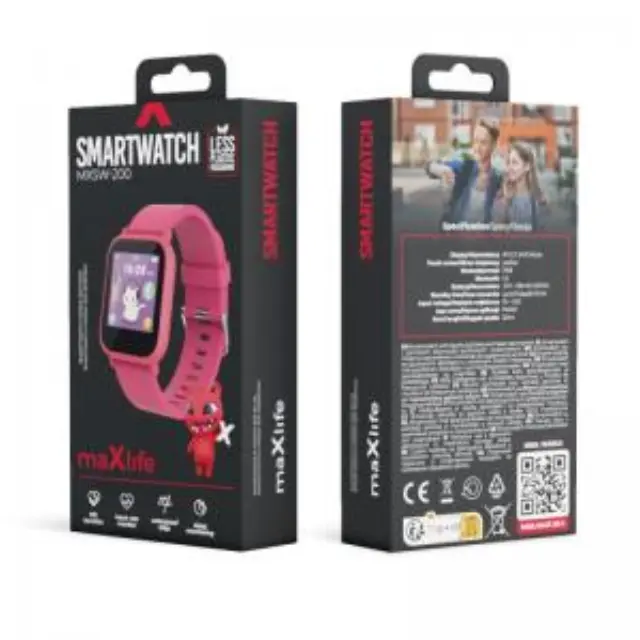Smartwatch Maxlife MXSW-200 για Παιδιά Ροζ N63085 3