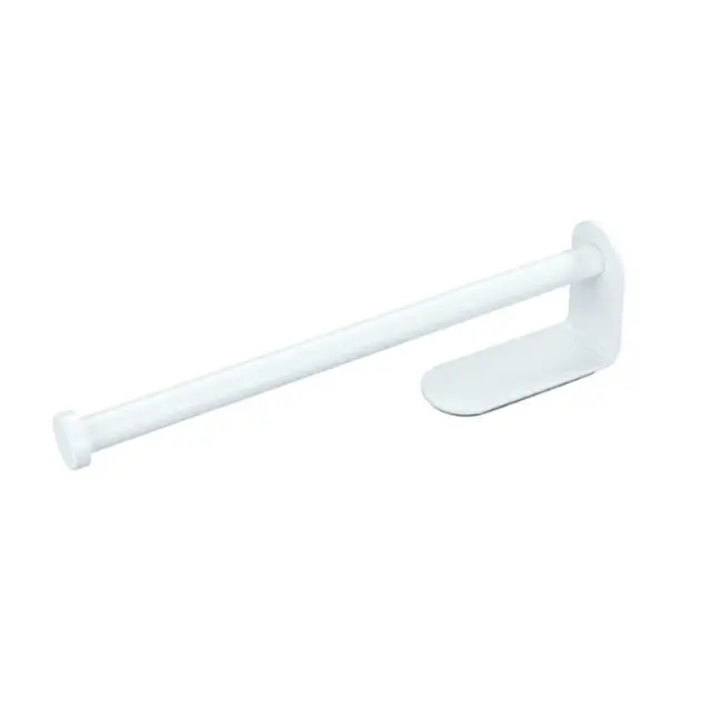 WENKO 532151121 - Βάση για χαρτί κουζίνας αλουμινένια λευκή, WENKO
