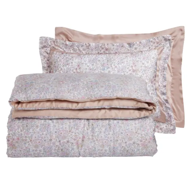 Σετ Παπλωματοθήκη 220x240 Υπέρδιπλη Executive Das Home 1707 Pink 100% Tencel 3