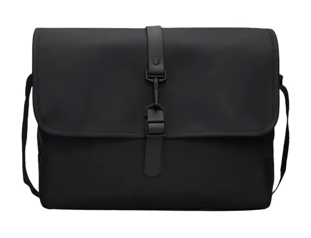 Τσάντα Ώμου 16'' Messenger Rains με χωρητικότητα 11L - Black14580