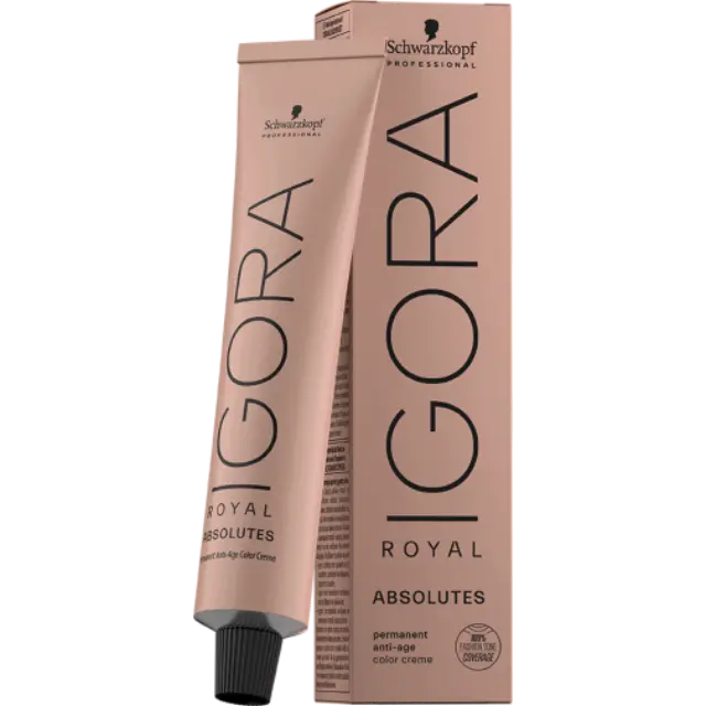 Schwarzkopf Professional Igora Royal Absolutes 7-460 Μεσαίο Ξανθό Μπεζ Σοκολά Φυσικό 60ML